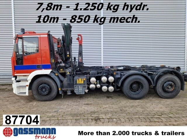 Iveco EuroTech 240E38 6x2-4, Lift-/Lenkachse, - Lastbil kroghejs, Lastbil med kran: billede 1 Iveco EuroTech 240E38 6x2-4, Lift-/Lenkachse, - Lastbil kroghejs, Lastbil med kran: billede 1