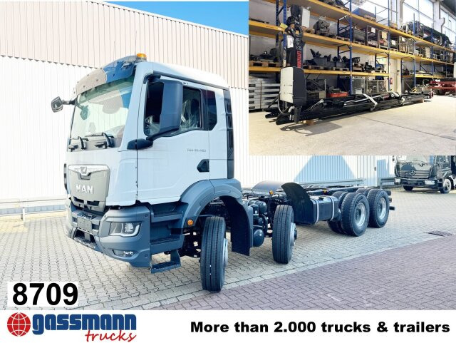 MAN TGS 35.480 8x6H BL CH, HydroDrive, Navi, - Lastbil kroghejs: billede 1 MAN TGS 35.480 8x6H BL CH, HydroDrive, Navi, - Lastbil kroghejs: billede 1