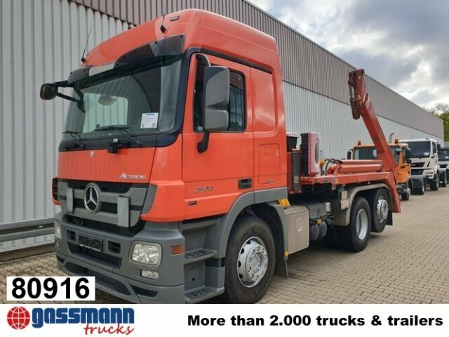 Mercedes-Benz Actros 2544 L 6x2, ADR, Retarder, Lenkachse - Liftdumper lastbil: billede 1 Mercedes-Benz Actros 2544 L 6x2, ADR, Retarder, Lenkachse - Liftdumper lastbil: billede 1
