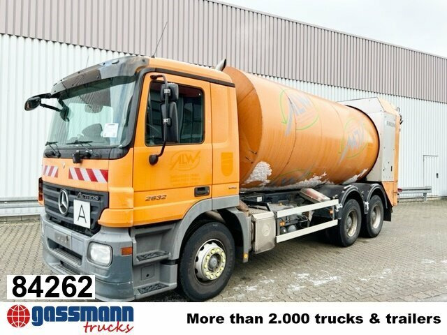 Mercedes-Benz Actros 2632/41 6x4, FAUN Rotopress 520, - Affaldsmaskine: billede 1 Mercedes-Benz Actros 2632/41 6x4, FAUN Rotopress 520, - Affaldsmaskine: billede 1