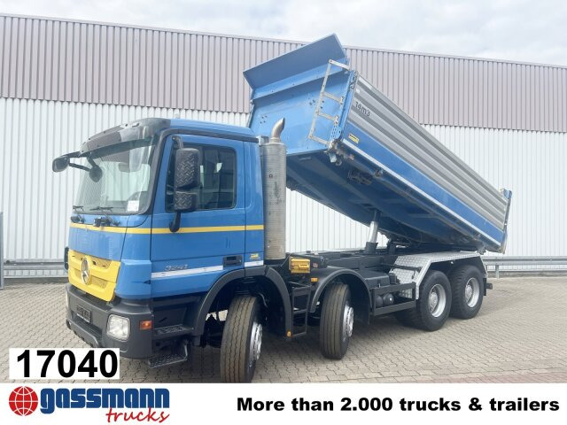 Mercedes-Benz Actros MP 3, 3241/8x4, Alukipper Bordmatik, - Tipvogn lastbil: billede 1 Mercedes-Benz Actros MP 3, 3241/8x4, Alukipper Bordmatik, - Tipvogn lastbil: billede 1