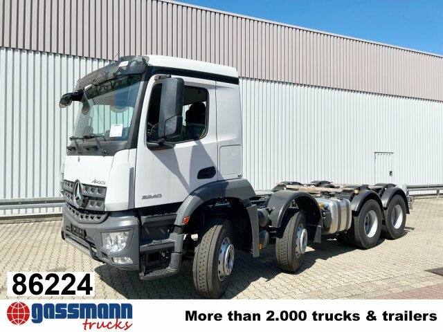Mercedes-Benz Arocs 3240 8x4 - Lastbil chassis: billede 1 Mercedes-Benz Arocs 3240 8x4 - Lastbil chassis: billede 1