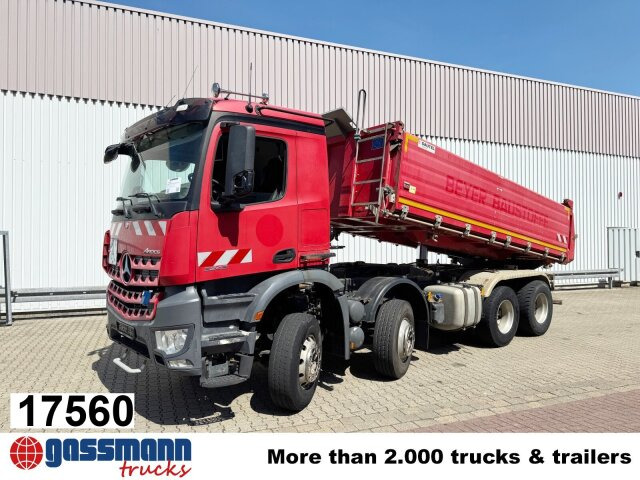 Mercedes-Benz Arocs 3243 K 8x4/4, Alu-Bordwände - Tipvogn lastbil: billede 1 Mercedes-Benz Arocs 3243 K 8x4/4, Alu-Bordwände - Tipvogn lastbil: billede 1