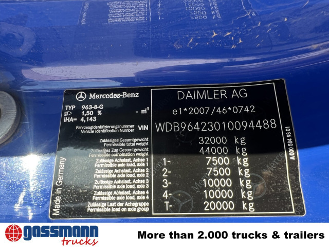 Mercedes-Benz Arocs 3243 K 8x4/4, Bordmatik - Tipvogn lastbil: billede 3 Mercedes-Benz Arocs 3243 K 8x4/4, Bordmatik - Tipvogn lastbil: billede 3