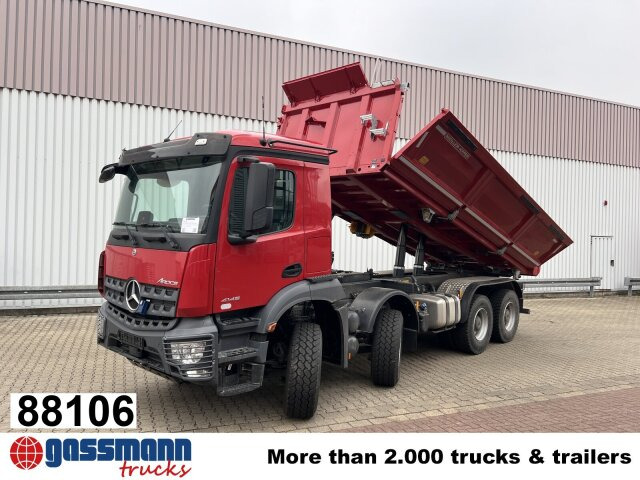 Mercedes-Benz Arocs 4146 K 8x4/4, Grounder, Multimedia - Tipvogn lastbil: billede 1 Mercedes-Benz Arocs 4146 K 8x4/4, Grounder, Multimedia - Tipvogn lastbil: billede 1