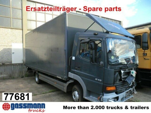 Mercedes-Benz Atego 815 4x2, UNFALL! Ersatzteilträger! - Lastbil varevogn: billede 1 Mercedes-Benz Atego 815 4x2, UNFALL! Ersatzteilträger! - Lastbil varevogn: billede 1