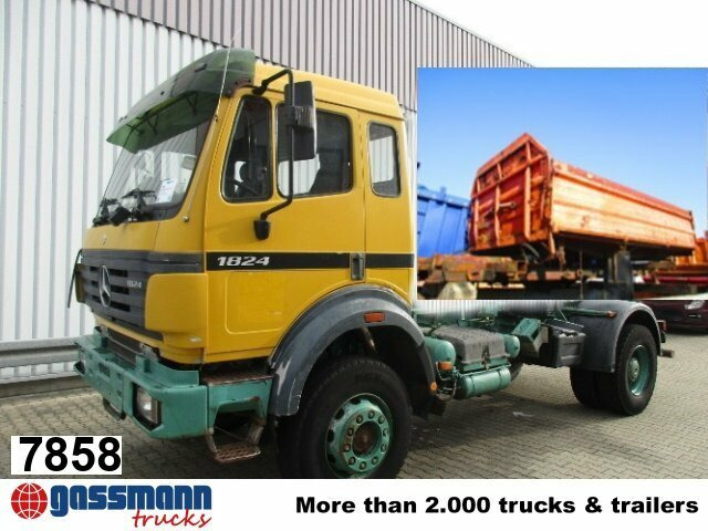 Mercedes-Benz SK 1824 AK 4x4 - Tipvogn lastbil: billede 1 Mercedes-Benz SK 1824 AK 4x4 - Tipvogn lastbil: billede 1