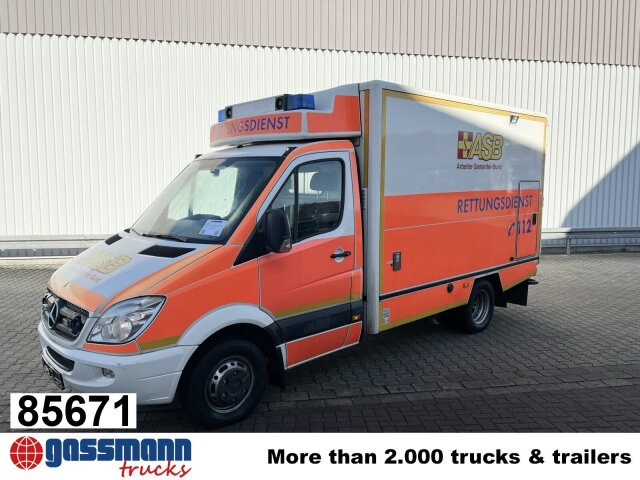 Mercedes-Benz Sprinter 516 CDI 4x2, Rettungswagen, Retarder - Varevogn: billede 1 Mercedes-Benz Sprinter 516 CDI 4x2, Rettungswagen, Retarder - Varevogn: billede 1