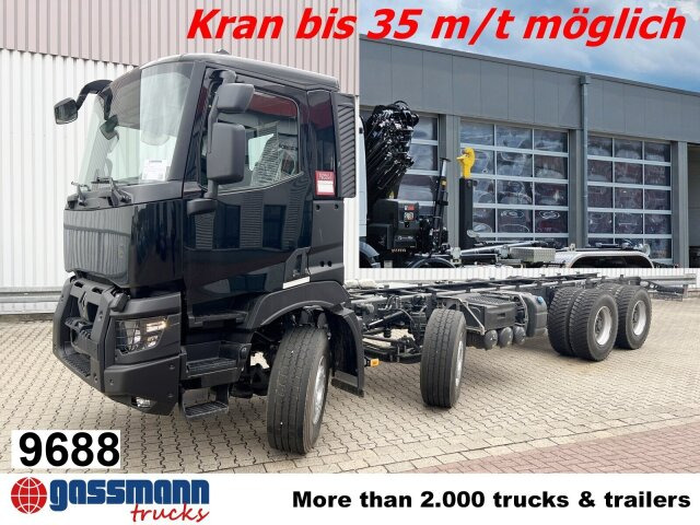 Renault C 480 8x4, Kran 15-35m/t - Lastbil kroghejs, Lastbil med kran: billede 1 Renault C 480 8x4, Kran 15-35m/t - Lastbil kroghejs, Lastbil med kran: billede 1