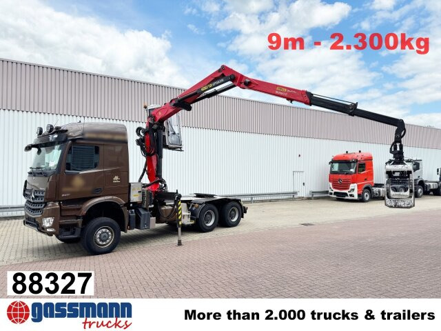 Mercedes-Benz Arocs 3351 LS 6x6, Grounder, MirrorCam, Navi, - Trækker: billede 1 Mercedes-Benz Arocs 3351 LS 6x6, Grounder, MirrorCam, Navi, - Trækker: billede 1
