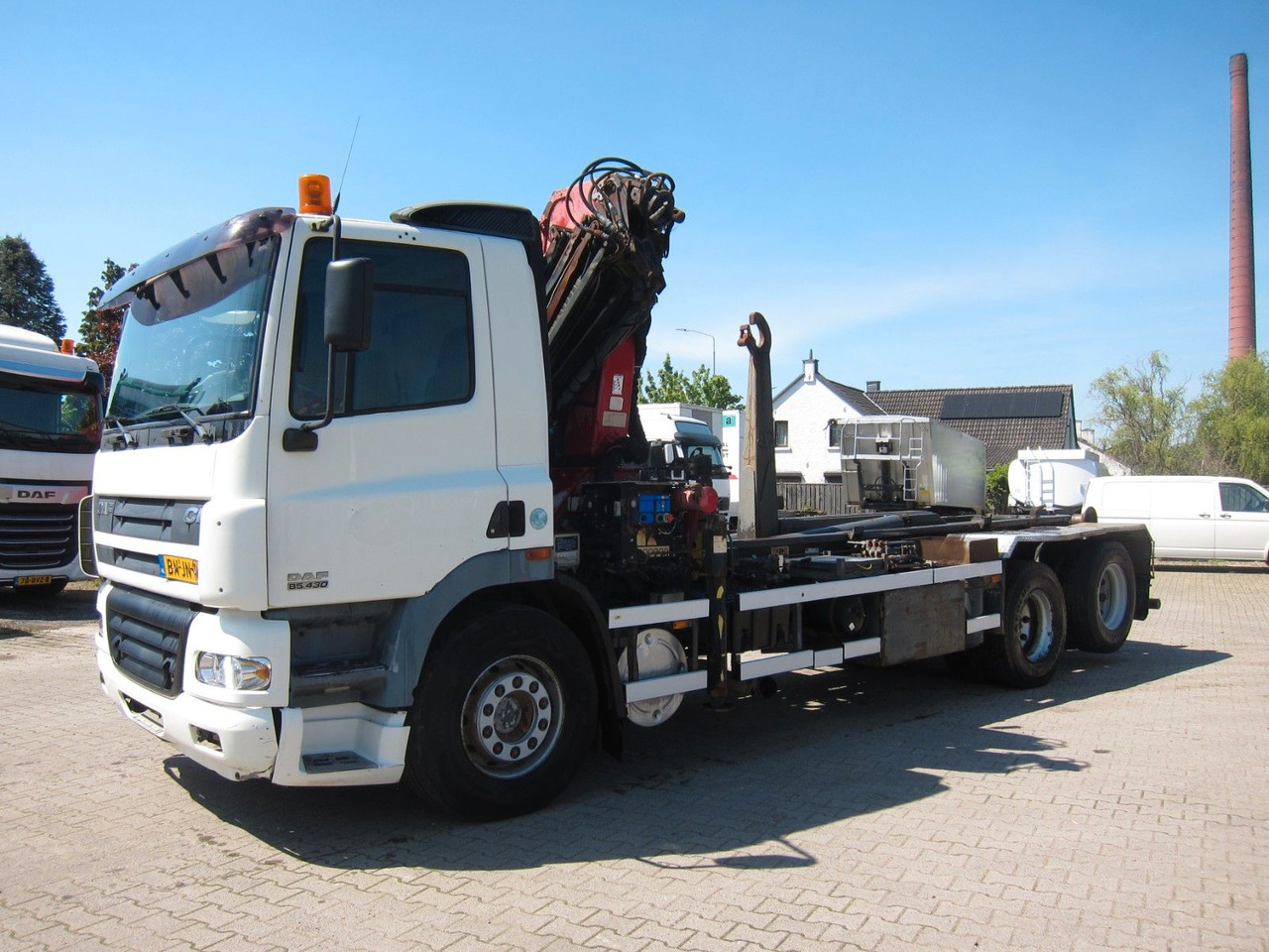 DAF CF 85 480 6x2 HMF 2220 3xhydr Remote Manual E3 - Lastbil kroghejs, Lastbil med kran: billede 3 DAF CF 85 480 6x2 HMF 2220 3xhydr Remote Manual E3 - Lastbil kroghejs, Lastbil med kran: billede 3