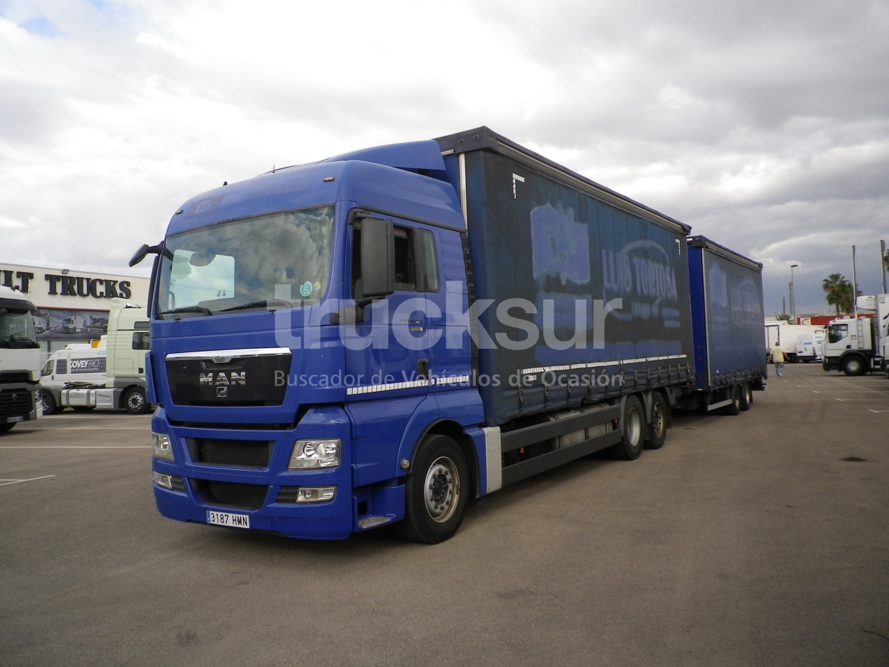 MAN MAN TGX 480.26 REMOLCADOR - Lastbil med presenning: billede 1 MAN MAN TGX 480.26 REMOLCADOR - Lastbil med presenning: billede 1