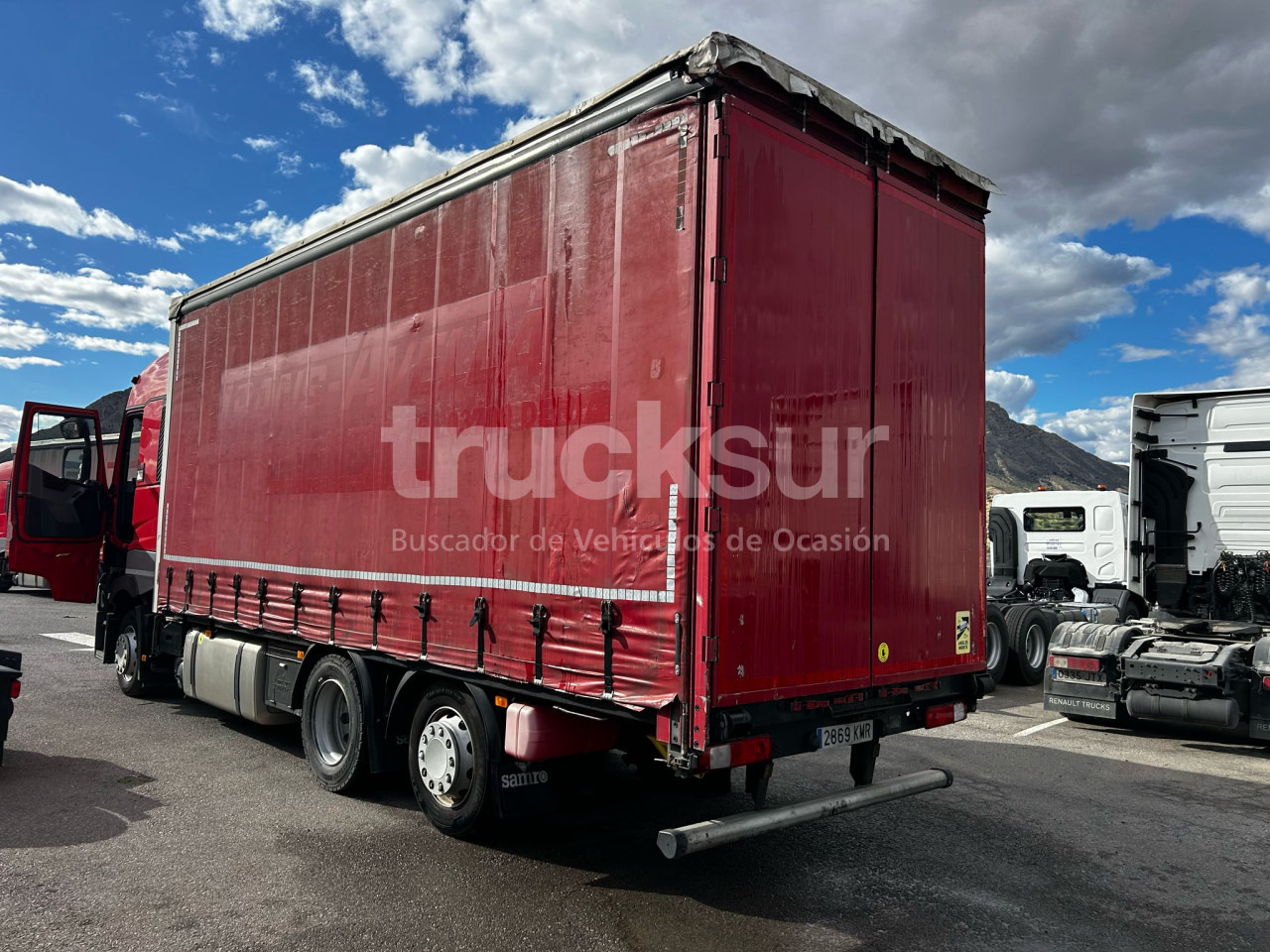 RENAULT T480 HIGH SLEEPER CAB 6X2*4 ejes 6x2*4 - Lastbil med presenning: billede 4 RENAULT T480 HIGH SLEEPER CAB 6X2*4 ejes 6x2*4 - Lastbil med presenning: billede 4