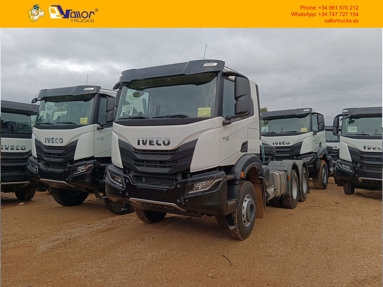 IVECO TWAY AT720T47 6x6 HEAVY DUTY TRUCKS EXPORT - Trækker: billede 1 IVECO TWAY AT720T47 6x6 HEAVY DUTY TRUCKS EXPORT - Trækker: billede 1