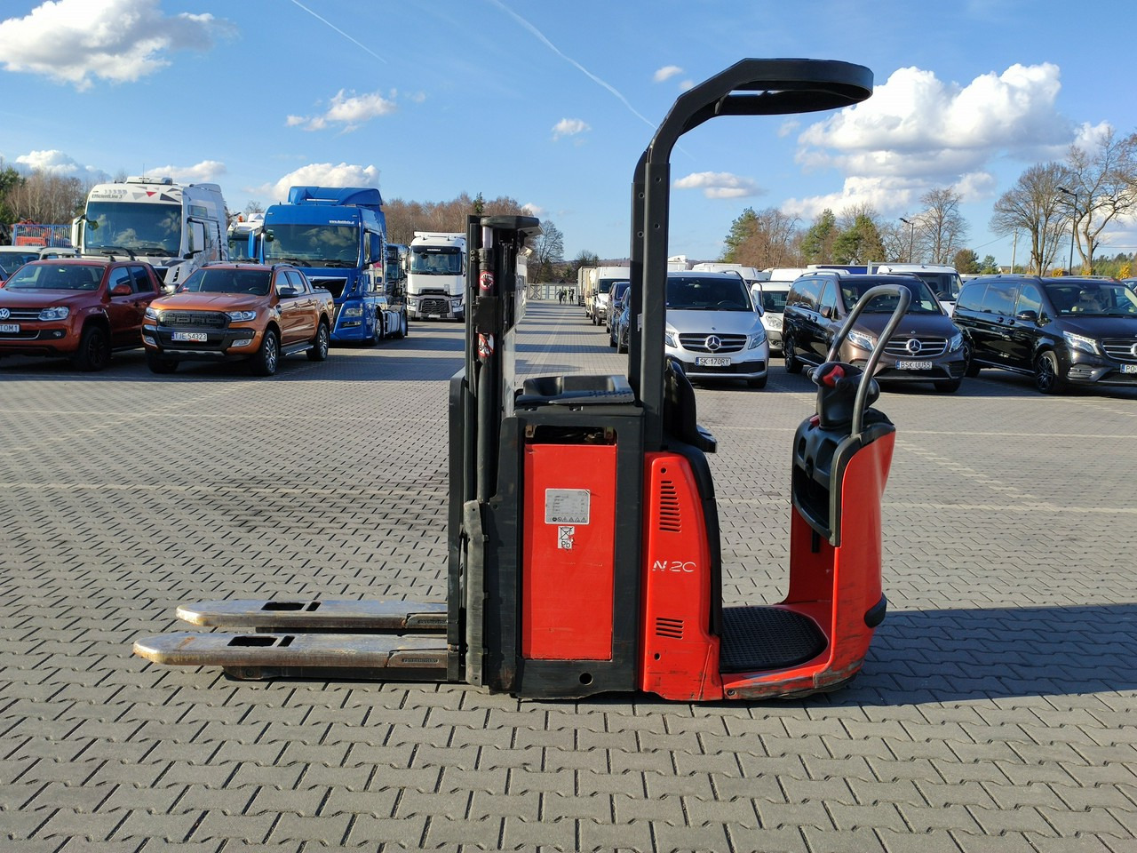 Ordreplukker Linde N20 ELEKTRYK NOWA Bateria + Ładowarka: billede 16