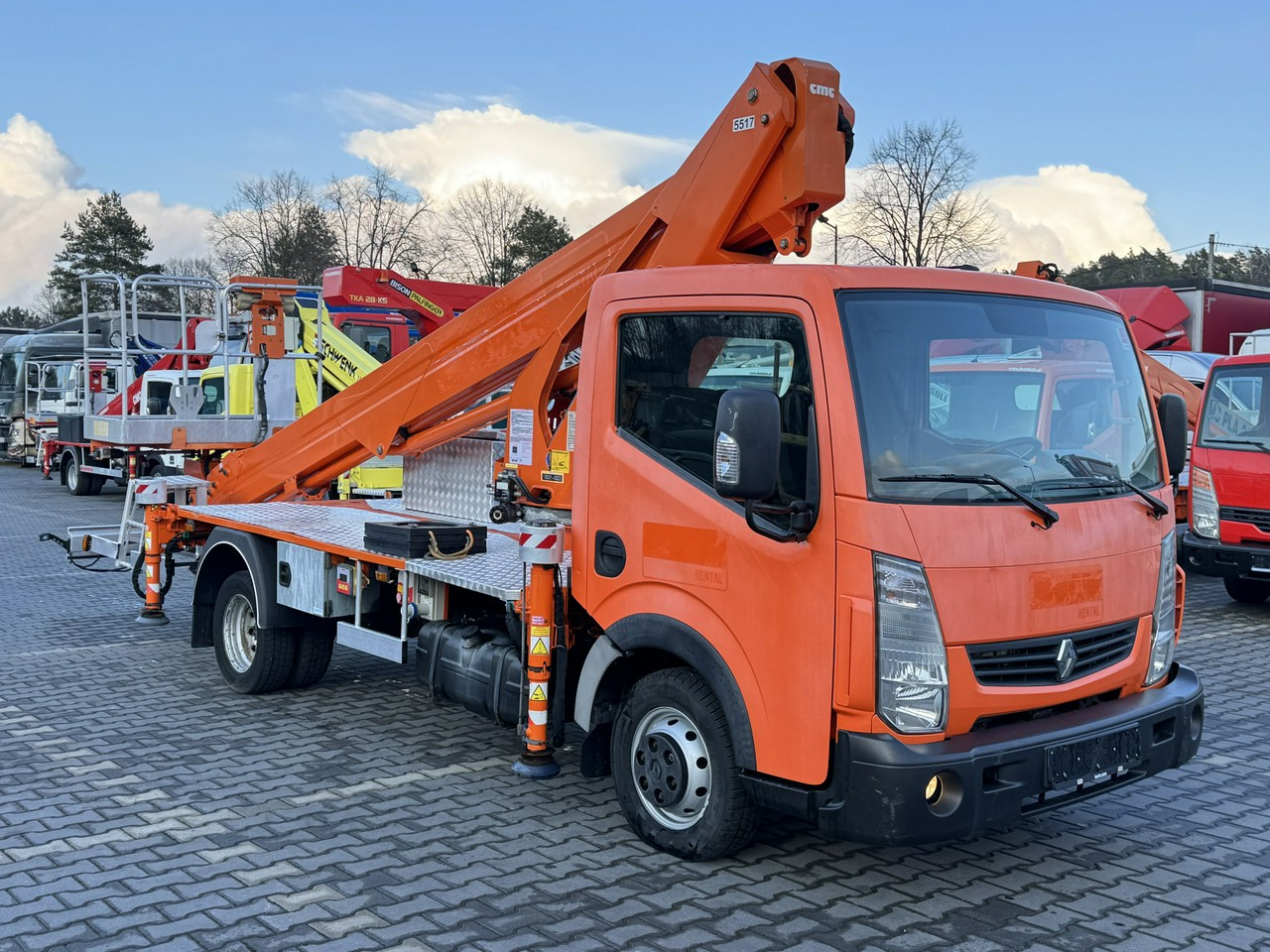 Renault Maxity - Lastbil med mandskabslift: billede 1 Renault Maxity - Lastbil med mandskabslift: billede 1