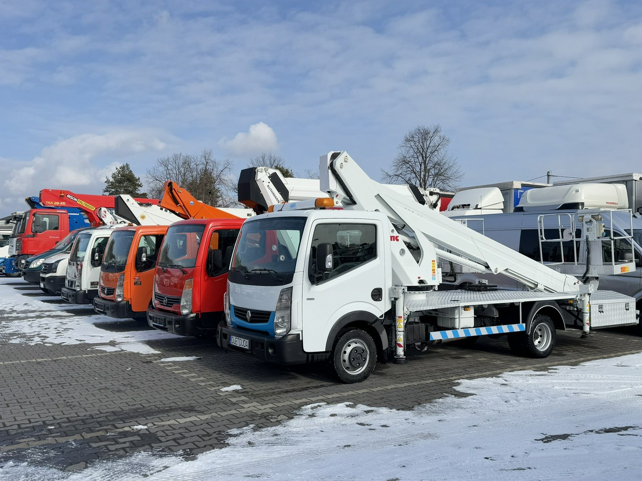 Renault Maxity - Lastbil med mandskabslift: billede 1 Renault Maxity - Lastbil med mandskabslift: billede 1