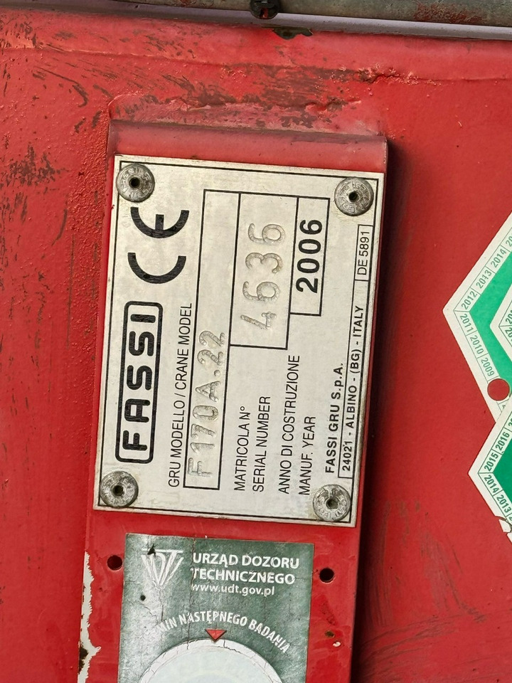 Scania 124L 420 6x2 Retarder HDS FASSI F170 Budowlanka - Lastbil med lad, Lastbil med kran: billede 5 Scania 124L 420 6x2 Retarder HDS FASSI F170 Budowlanka - Lastbil med lad, Lastbil med kran: billede 5