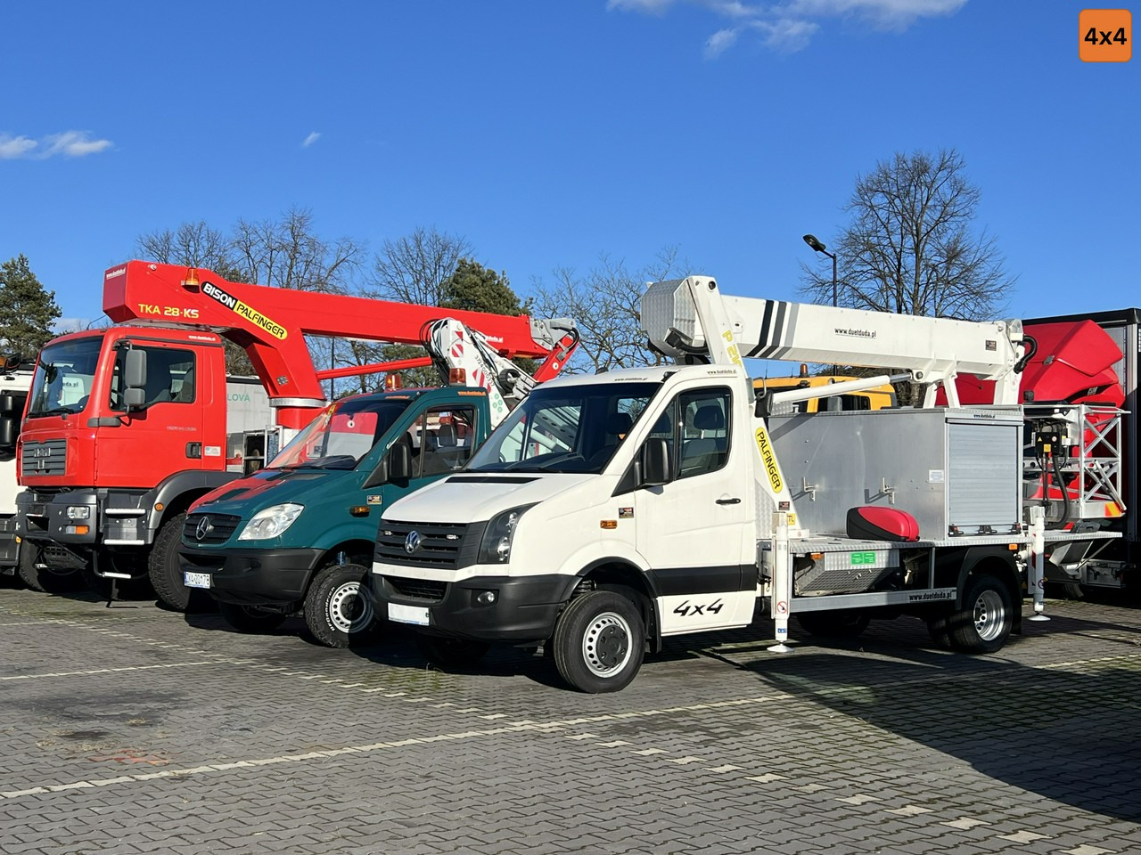Volkswagen Crafter - Lastbil med mandskabslift: billede 1 Volkswagen Crafter - Lastbil med mandskabslift: billede 1