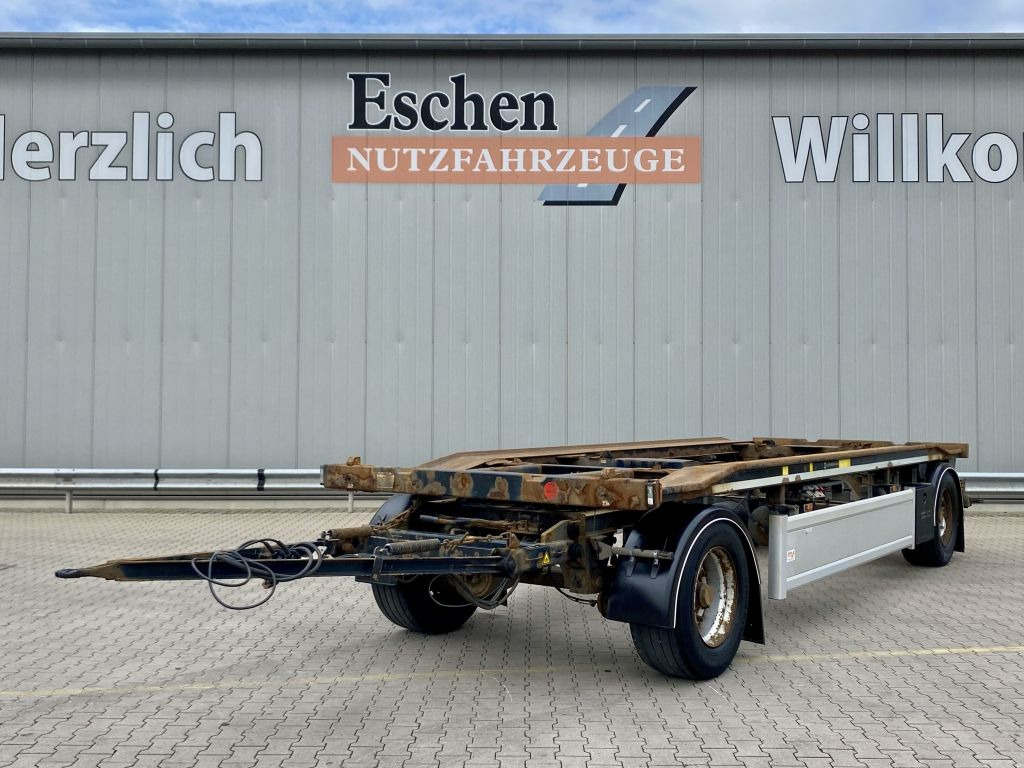 Hüffermann HN-AV 001 Außenrollen Abrollcontainer HU02/2026 - Kroghejsvogn/ Skip loader anhænger: billede 1 Hüffermann HN-AV 001 Außenrollen Abrollcontainer HU02/2026 - Kroghejsvogn/ Skip loader anhænger: billede 1