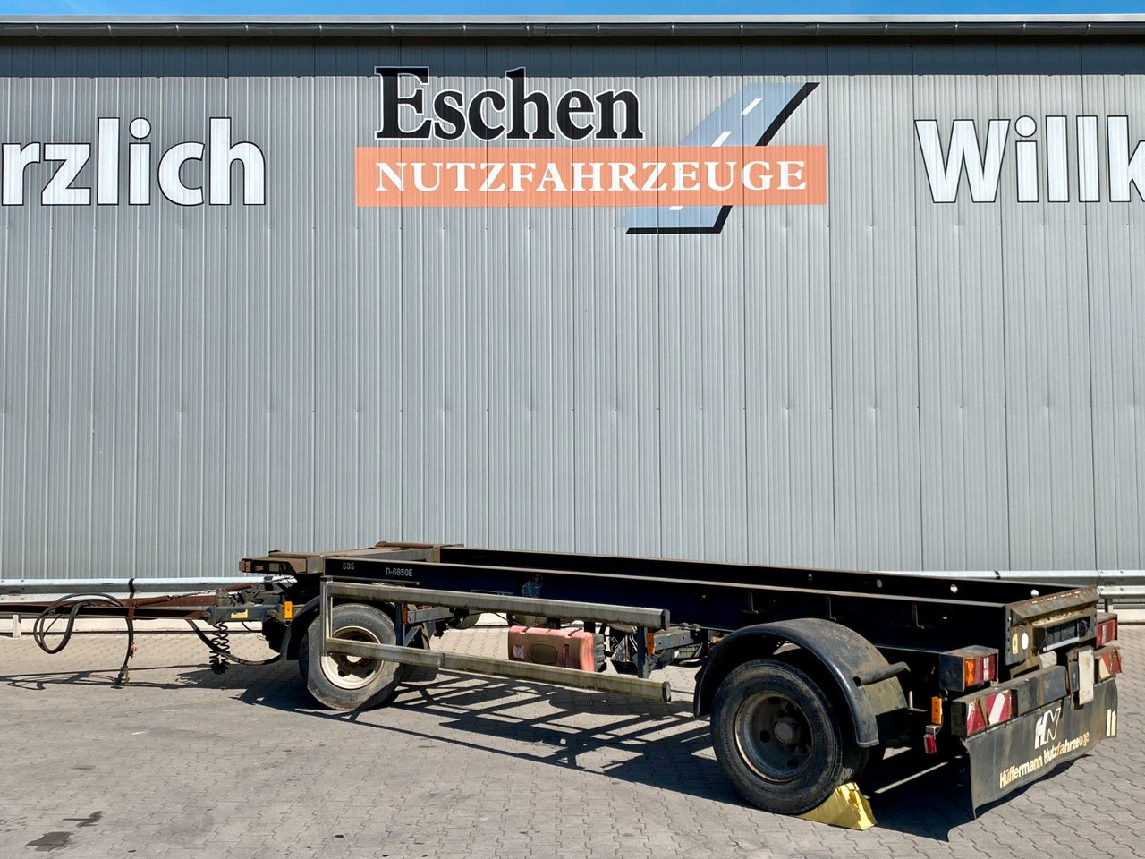 Hüffermann HSA 18.65 | Reifenprofil: 75%*Blatt*50mm Zugauge - Kroghejsvogn/ Skip loader anhænger: billede 3 Hüffermann HSA 18.65 | Reifenprofil: 75%*Blatt*50mm Zugauge - Kroghejsvogn/ Skip loader anhænger: billede 3
