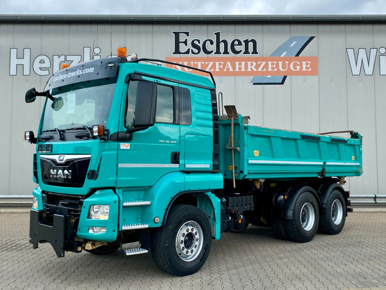 MAN 26.460 6x4|MEILLER/Bordmatik*Navi*Kommunalschild - Tipvogn lastbil: billede 1 MAN 26.460 6x4|MEILLER/Bordmatik*Navi*Kommunalschild - Tipvogn lastbil: billede 1
