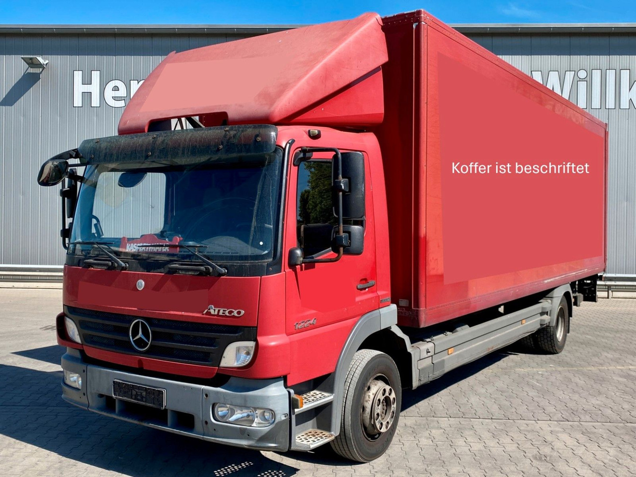 Mercedes-Benz Atego 1224 | BÄR LBW 1,50to*3x Sitze*Klima*AHK - Lastbil varevogn: billede 1 Mercedes-Benz Atego 1224 | BÄR LBW 1,50to*3x Sitze*Klima*AHK - Lastbil varevogn: billede 1