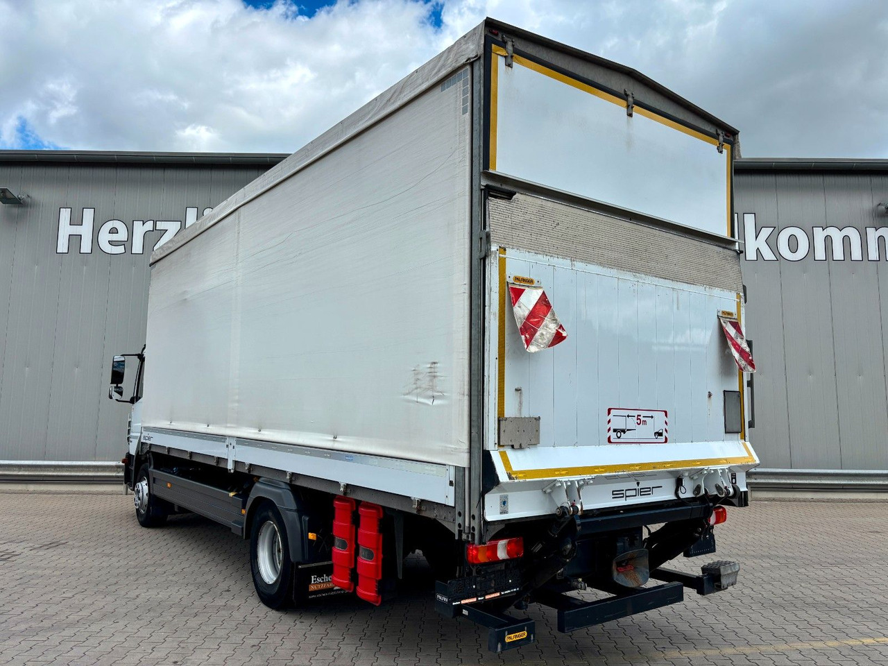 Mercedes-Benz Atego 1624 I 2,66m Höhe*Pritsche*Plane*LBW*AHK - Lastbil med presenning: billede 3 Mercedes-Benz Atego 1624 I 2,66m Höhe*Pritsche*Plane*LBW*AHK - Lastbil med presenning: billede 3
