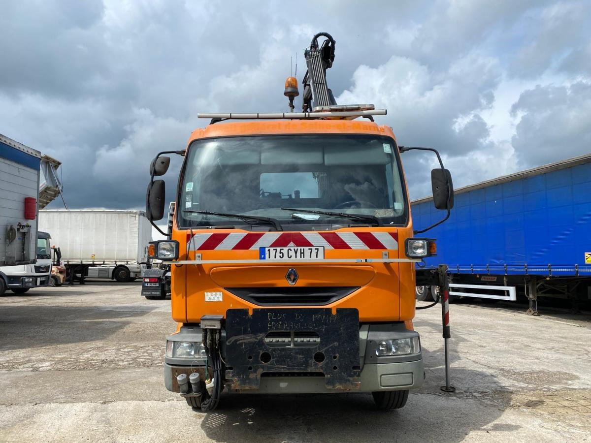 Renault Midlum 180 DCI - Tipvogn lastbil, Lastbil med kran: billede 3 Renault Midlum 180 DCI - Tipvogn lastbil, Lastbil med kran: billede 3