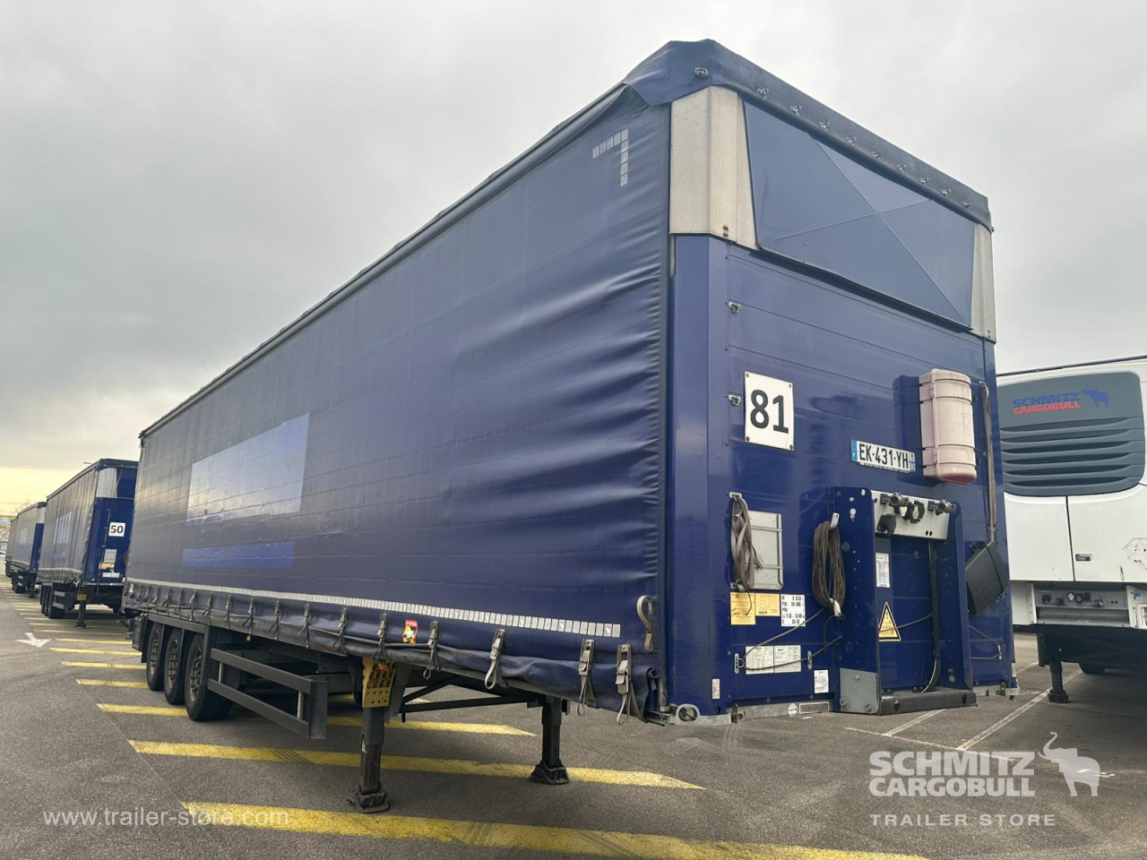 SCHMITZ Curtainsider Mega - Gardintrailer: billede 1 SCHMITZ Curtainsider Mega - Gardintrailer: billede 1