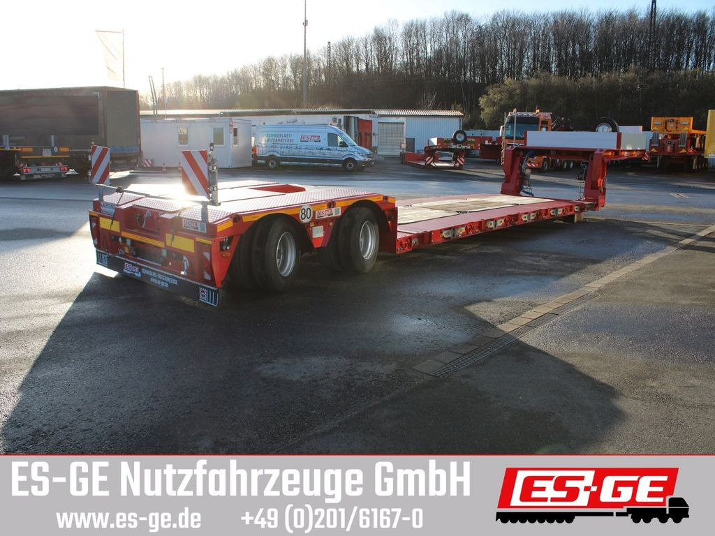 Faymonville Megamax Tiefbett 2x10 t - Nedbygget platform sættevogn: billede 3 Faymonville Megamax Tiefbett 2x10 t - Nedbygget platform sættevogn: billede 3