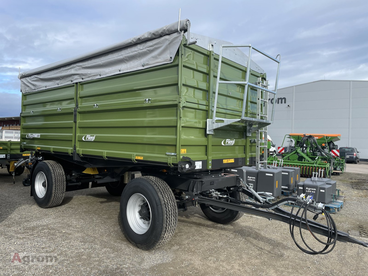 Fliegl DK 180 XL - Landbrugs tipvogn: billede 1 Fliegl DK 180 XL - Landbrugs tipvogn: billede 1