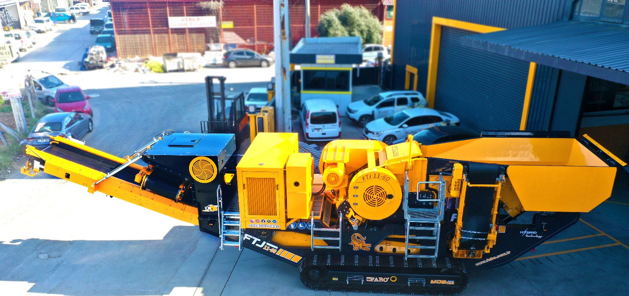 FABO FTJ 11-60 Tracked Jaw Crusher - Mobil knuser: billede 1 FABO FTJ 11-60 Tracked Jaw Crusher - Mobil knuser: billede 1