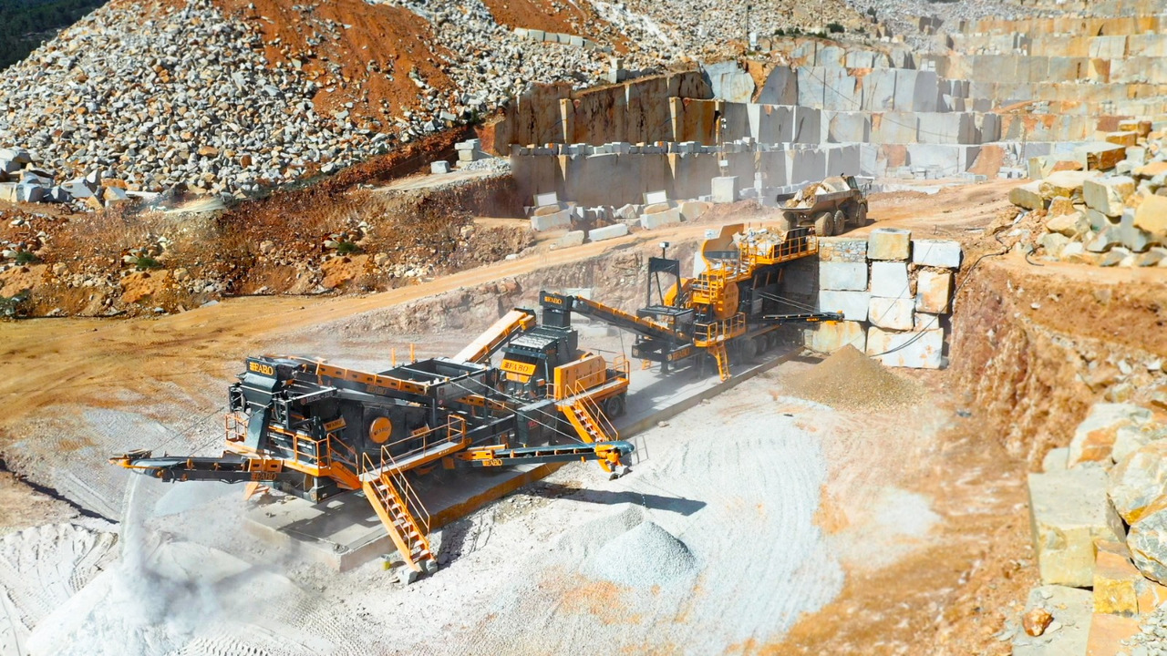 FABO Mining machinery - crushing plant - Maskine til minedrift: billede 3 FABO Mining machinery - crushing plant - Maskine til minedrift: billede 3