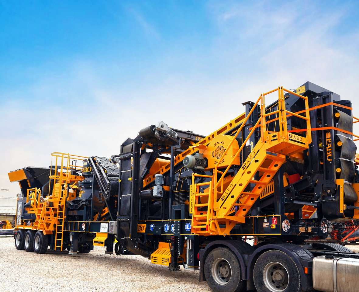 FABO mobile jaw crusher - Kæbeknuser: billede 1 FABO mobile jaw crusher - Kæbeknuser: billede 1