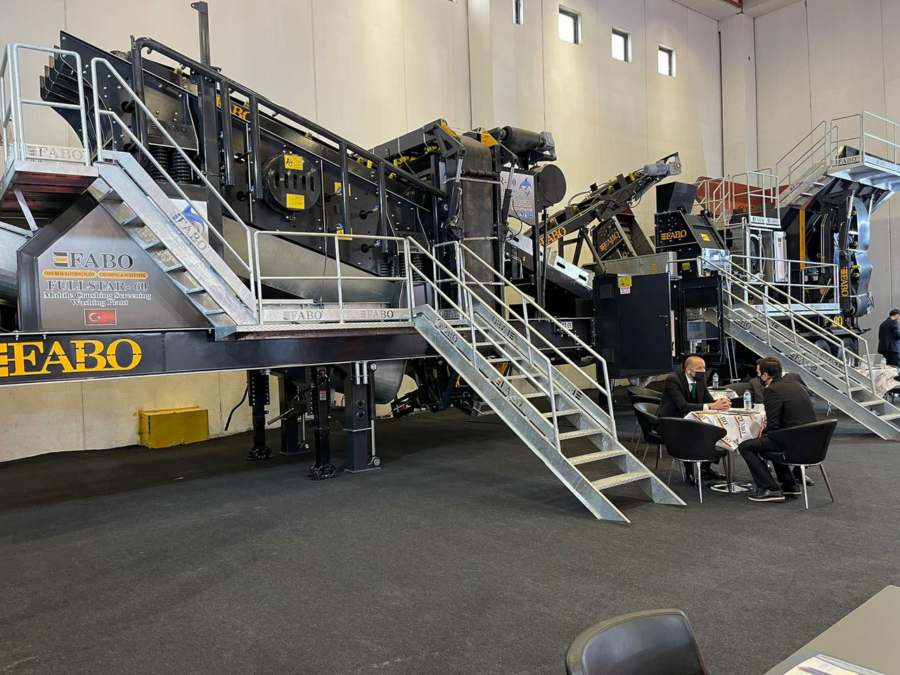 FABO mobile jaw crusher - Kæbeknuser: billede 1 FABO mobile jaw crusher - Kæbeknuser: billede 1