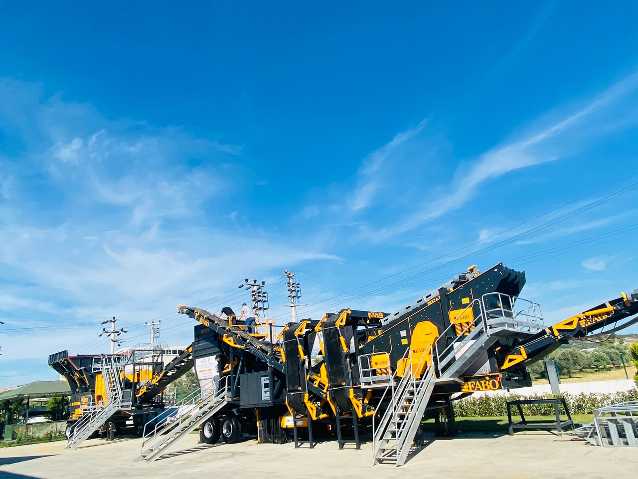 FABO mobile jaw crusher - Kæbeknuser: billede 2 FABO mobile jaw crusher - Kæbeknuser: billede 2