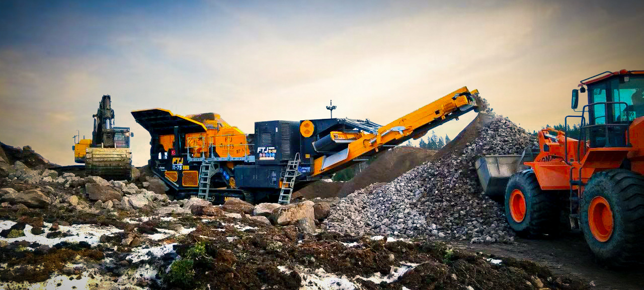 FABO mobile jaw crusher - Kæbeknuser: billede 4 FABO mobile jaw crusher - Kæbeknuser: billede 4