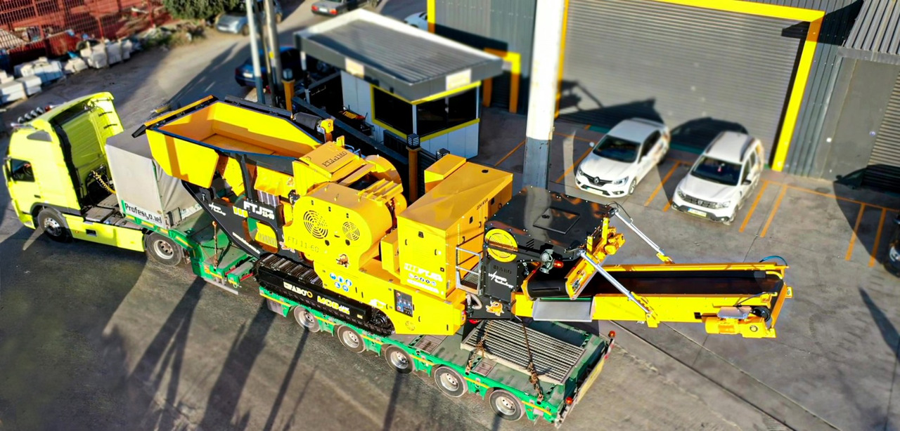 FABO mobile jaw crusher - Kæbeknuser: billede 5 FABO mobile jaw crusher - Kæbeknuser: billede 5