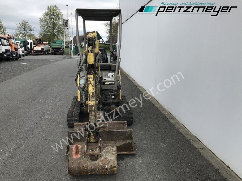 YANMAR MINIBAGGER Vio 17 verstellbares Fahrwerk Schnellwechsler mit 60 er und 100 Löffel - Minigravemaskine: billede 5 YANMAR MINIBAGGER Vio 17 verstellbares Fahrwerk Schnellwechsler mit 60 er und 100 Löffel - Minigravemaskine: billede 5