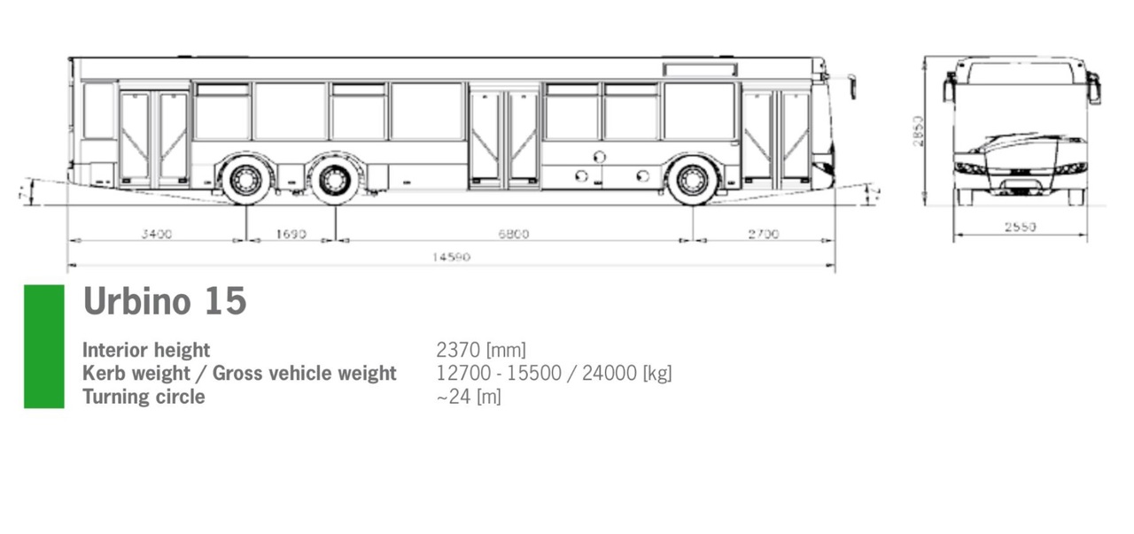 Solaris Urbino 15 - Lufthavnsbus: billede 5 Solaris Urbino 15 - Lufthavnsbus: billede 5