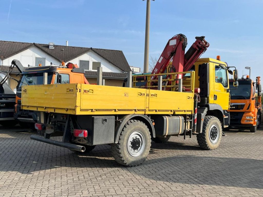 MAN TG-M 18.280 4x4 Pritsche Kran Singelreifen Funkf - Lastbil med kran, Lastbil med lad: billede 5 MAN TG-M 18.280 4x4 Pritsche Kran Singelreifen Funkf - Lastbil med kran, Lastbil med lad: billede 5