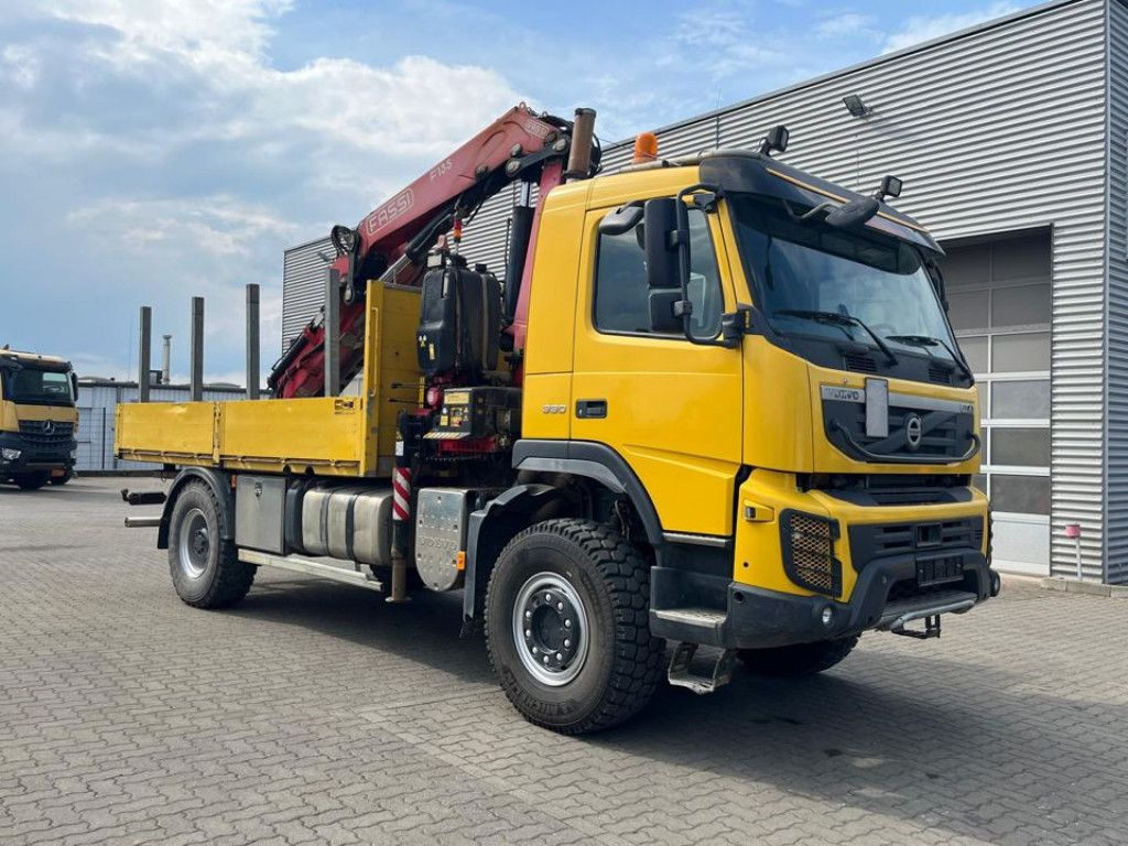 Volvo FM 330 4x4 Pritsche Kran Singelreifen Funkfernbe - Lastbil med lad, Lastbil med kran: billede 2 Volvo FM 330 4x4 Pritsche Kran Singelreifen Funkfernbe - Lastbil med lad, Lastbil med kran: billede 2
