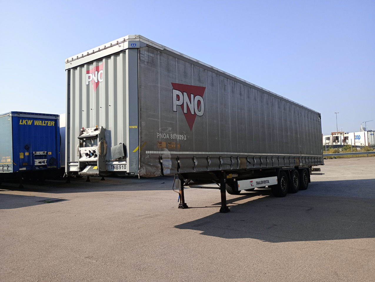 KRONE CURTAIN - LIFTING ROOF - HUCKEPACK - Gardintrailer: billede 2 KRONE CURTAIN - LIFTING ROOF - HUCKEPACK - Gardintrailer: billede 2