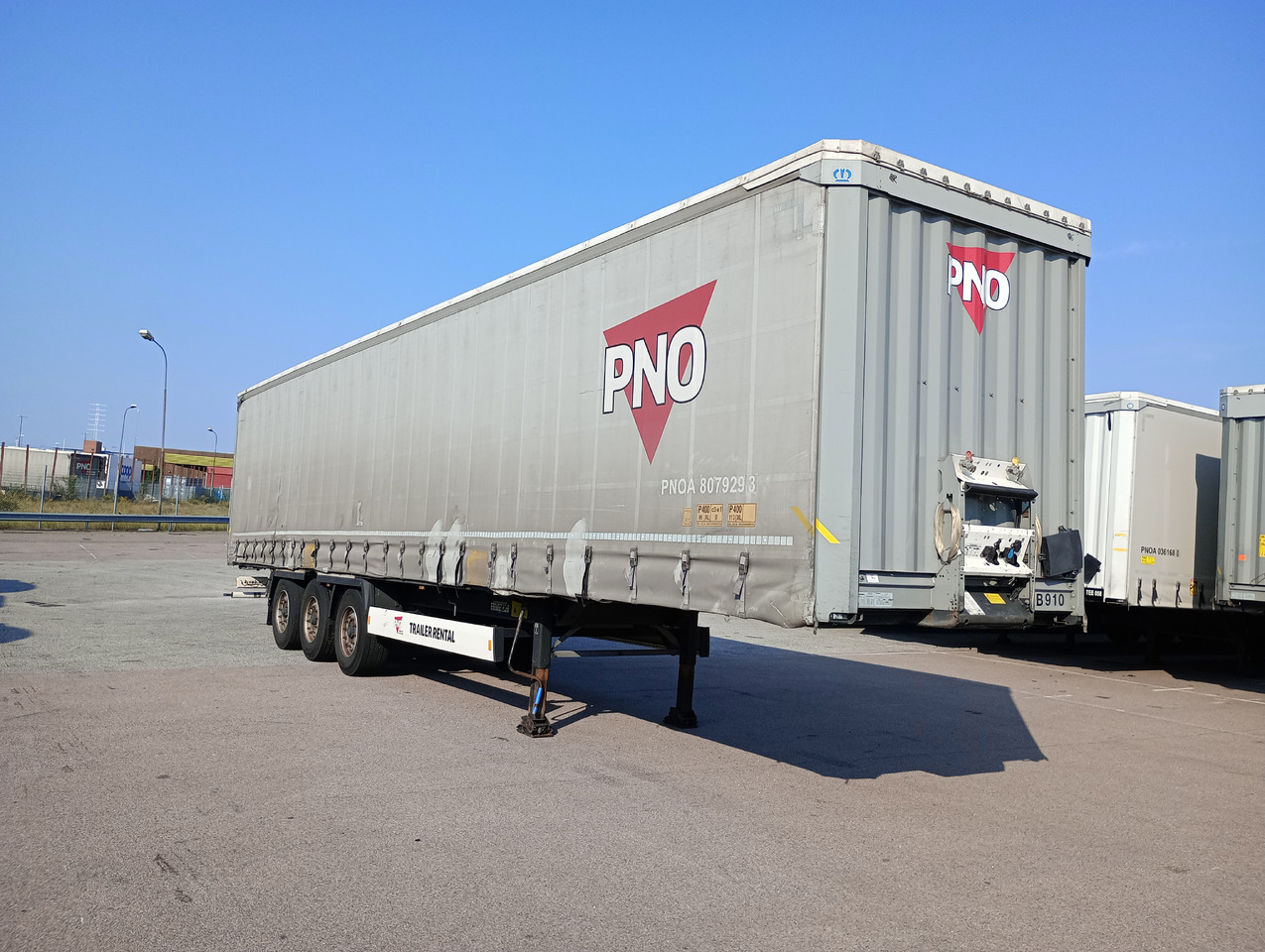 KRONE CURTAIN - LIFTING ROOF - HUCKEPACK - Gardintrailer: billede 1 KRONE CURTAIN - LIFTING ROOF - HUCKEPACK - Gardintrailer: billede 1