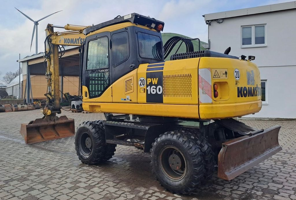 Komatsu PW 160-7, Bj 07, 7050 BH, hydr. VA, MS10, GLV - Hjulgravemaskine: billede 3 Komatsu PW 160-7, Bj 07, 7050 BH, hydr. VA, MS10, GLV - Hjulgravemaskine: billede 3