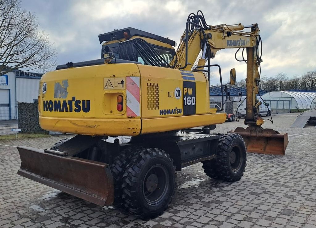 Komatsu PW 160-7, Bj 07, 7050 BH, hydr. VA, MS10, GLV - Hjulgravemaskine: billede 4 Komatsu PW 160-7, Bj 07, 7050 BH, hydr. VA, MS10, GLV - Hjulgravemaskine: billede 4