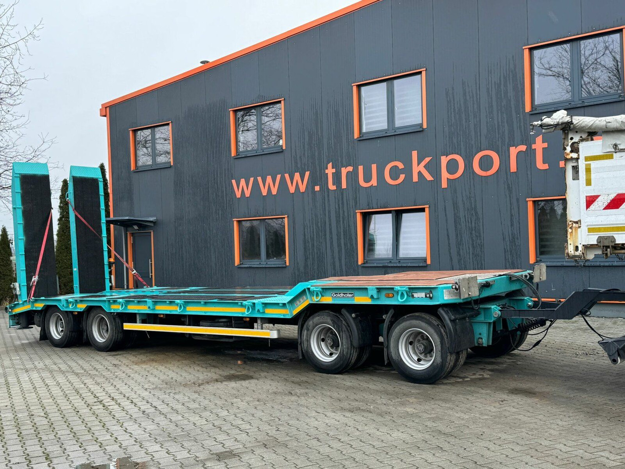 Goldhofer TU 4 EXPERT 4870 Tieflader Anhänger - Nedbygget platform påhængsvogn: billede 3 Goldhofer TU 4 EXPERT 4870 Tieflader Anhänger - Nedbygget platform påhængsvogn: billede 3