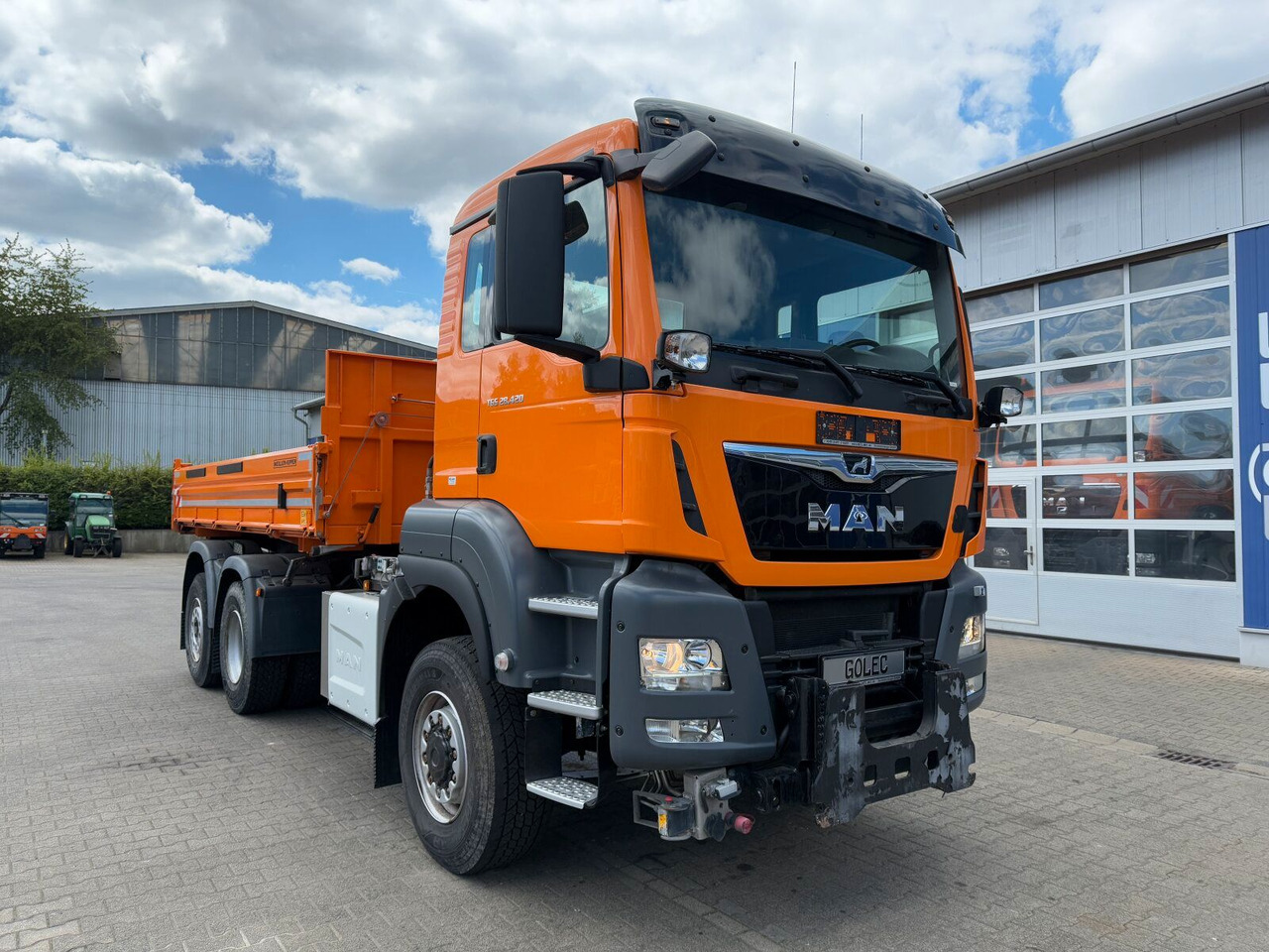 MAN TGS 28.420 6x4-4 Meiller Kipper Winterdienst - Tipvogn lastbil: billede 1 MAN TGS 28.420 6x4-4 Meiller Kipper Winterdienst - Tipvogn lastbil: billede 1