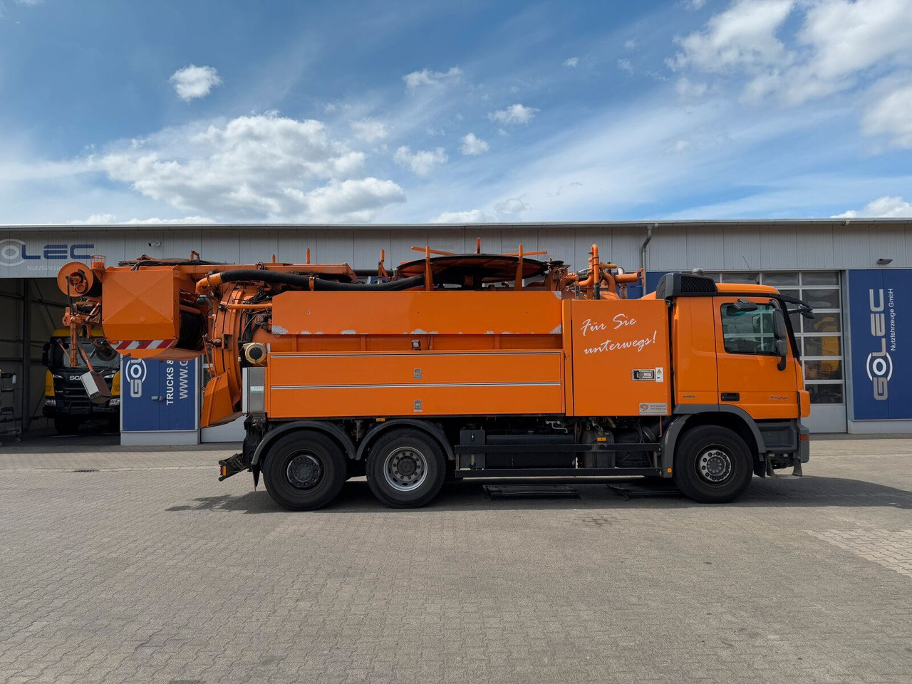 Mercedes-Benz ACTROS 2544 6x2*4 Wiedemann SUPER 1000 - 13 m³ - Slamsugemaskine: billede 2 Mercedes-Benz ACTROS 2544 6x2*4 Wiedemann SUPER 1000 - 13 m³ - Slamsugemaskine: billede 2